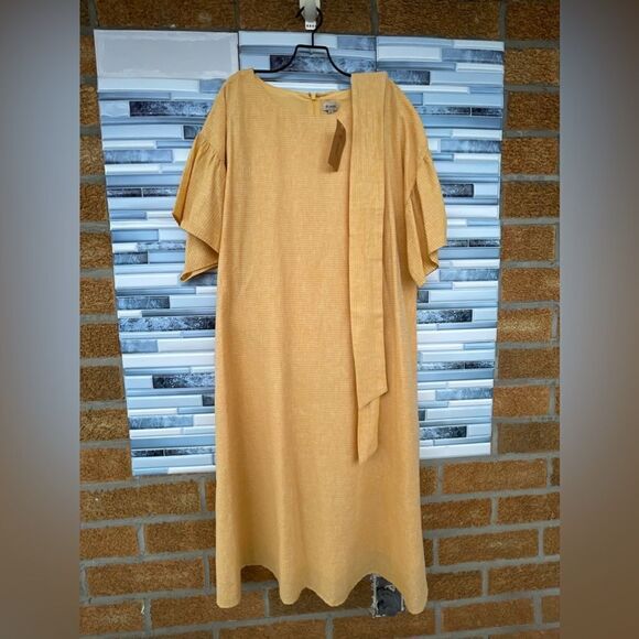 Cremieux Natalia Tie Front Ruffle Sleeve Dress 12 - Picture 17 of 17